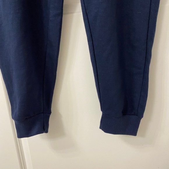 Surf & Swim Co. Fleece Elastic Waist Drawstring Jogger Pants. Dark Navy. Large - Picture 6 of 7